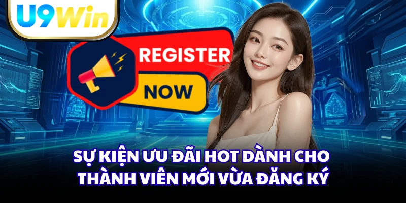 Sự kiện ưu đãi hot dành cho thành viên mới vừa đăng ký